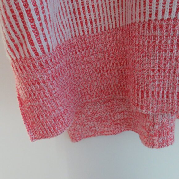 SOFT SURROUNDINGS Ribbed Funnel Neck Oversized Drop Shoulder Sweater - Size 2X - Picture 7 of 15